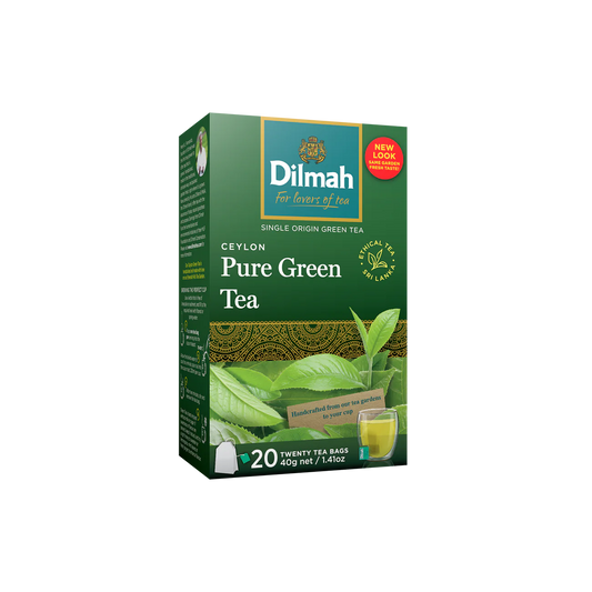 Pure Green Tea tagged 20's by Dilmah