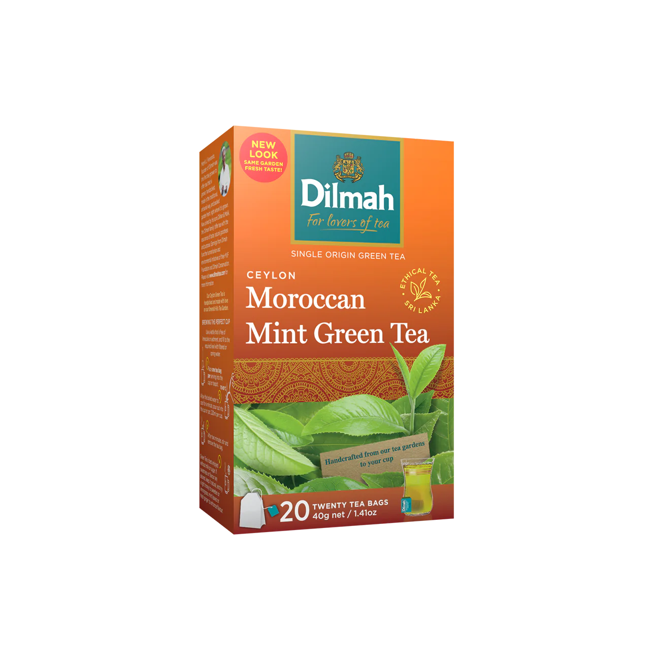 Moroccan Mint Green Tea tagged 20's by Dilmah