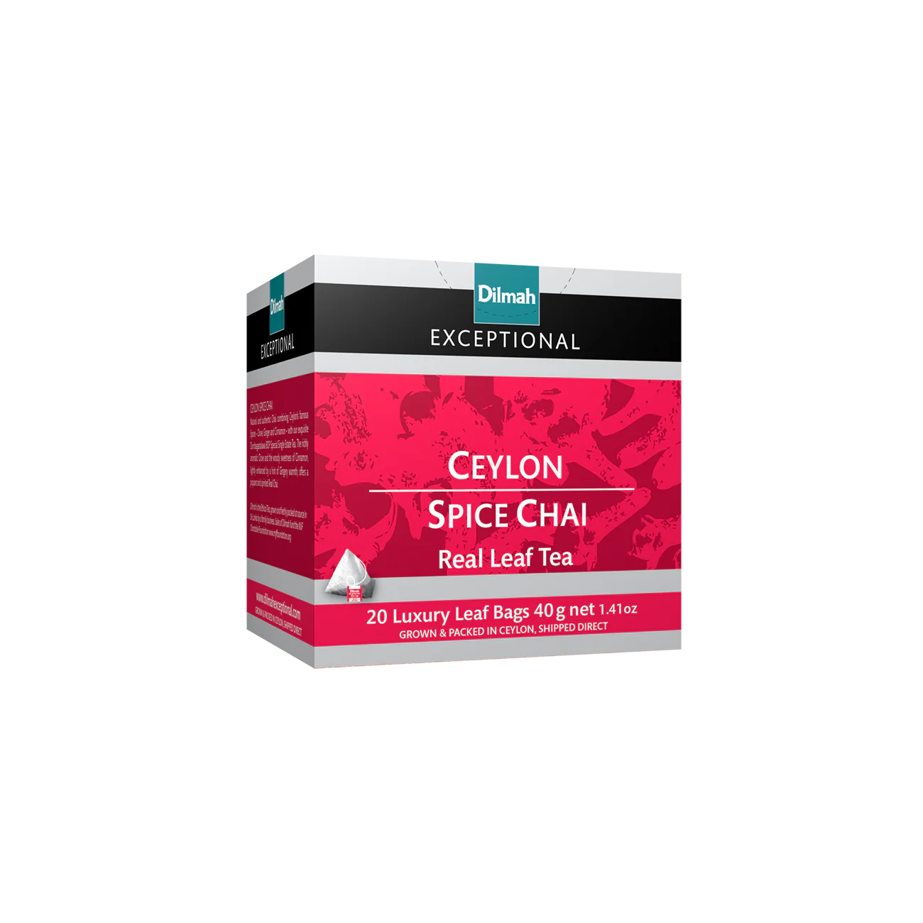 Ceylon Spice Chai Exceptional 20's by Dilmah