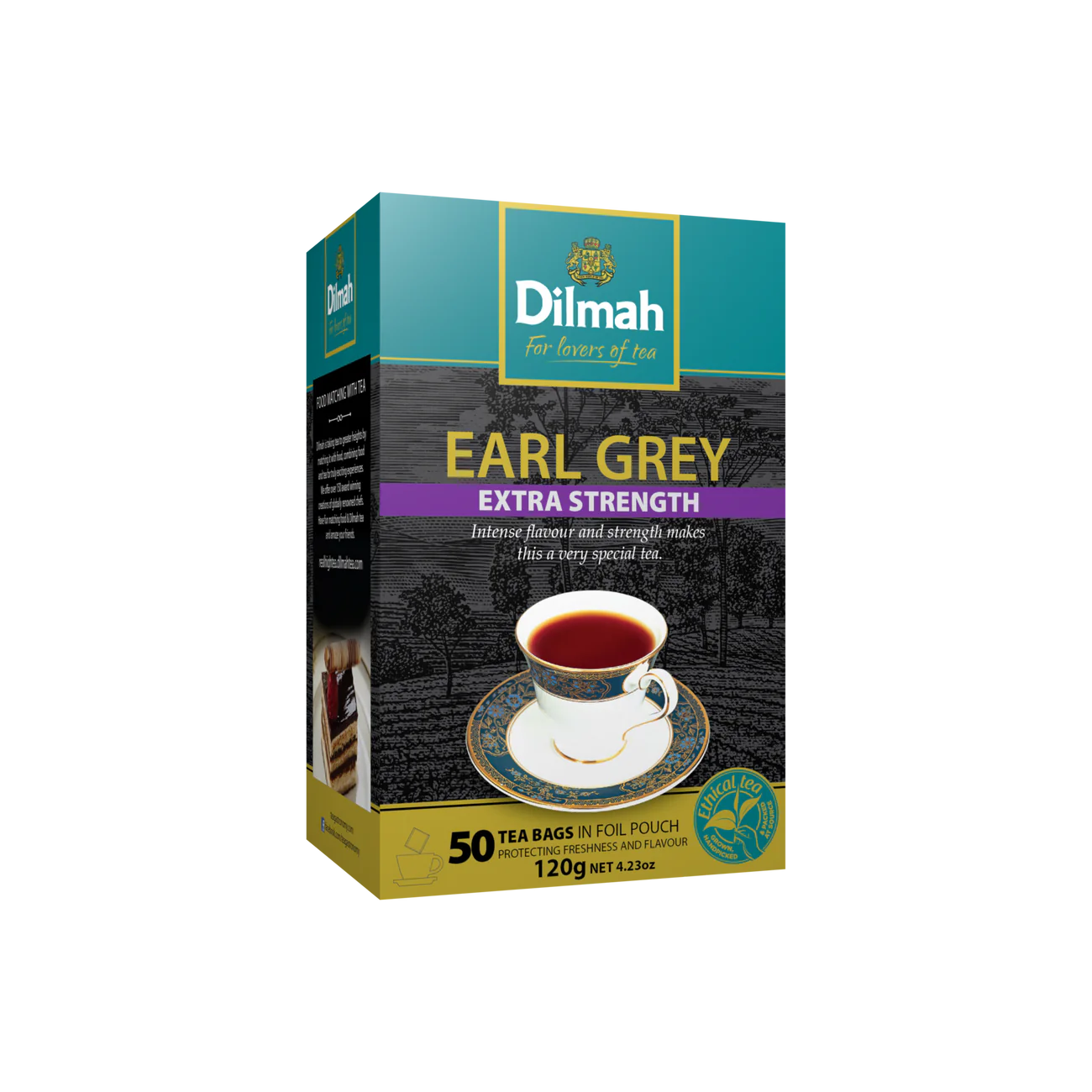 Extra Strength Earl Grey tagless 50's by Dilmah