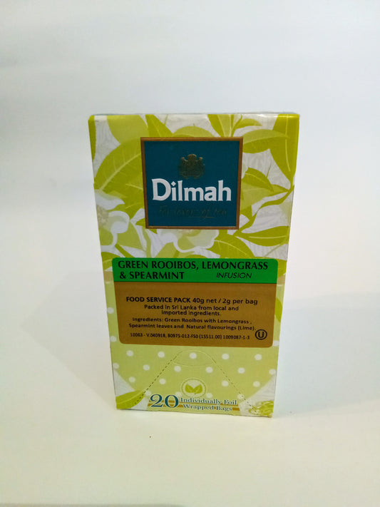 Green Rooibos, Lemongrass & Spearmint Catering 25's by Dilmah