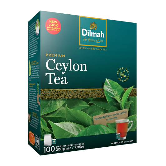 Ceylon Tea tagged 100's by Dilmah