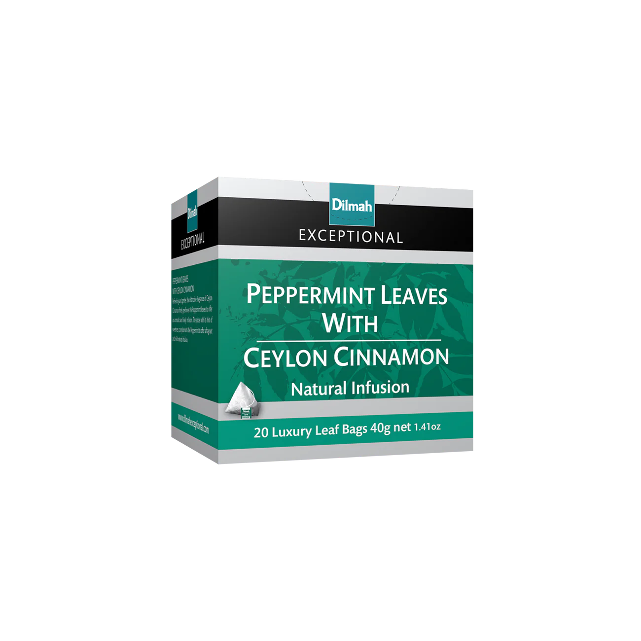 Peppermint leaves with Ceylon Cinnamon by Dilmah