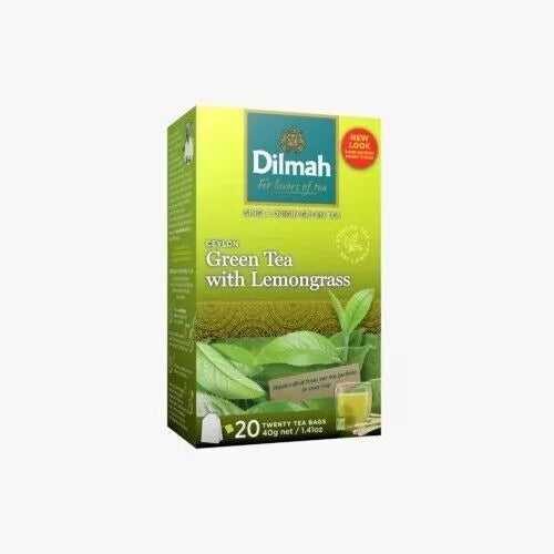 Green Tea with Lemongrass tagged 20's by Dilmah