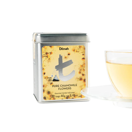 Pure Chamomile Flowers T-Series Tin by Dilmah